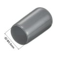 thumbnail image 3 of Uxcell Rubber End Caps Vinyl Round End Cap Cover Screw Thread Protectors for Screw 200Pcs Dark Grey 5.5mm, 3 of 6