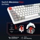 thumbnail image 2 of Teclado Gamer Mecanico BALAM RUSH LEVEL PRO GK990 Switch Red Inalambrico USB 2.4 GHz + BT 5.0 Tamaño 80% RGB, 2 of 6