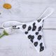 thumbnail image 4 of Lencería sexy para mujer Correa fina Tanga Cintura baja Bikini Ropa interior en forma de T Fridja  nalpqowj14820, 4 of 9
