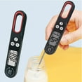 thumbnail image 3 of Kripyery Food Thermometer Foldable Long Probe Quick Accurate Digital Display Meat Thermometer for Kitchen BBQ Grilling, 3 of 8