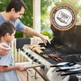 thumbnail image 6 of Yukon Glory 5pc Premium Grilling Tools Set with Spatula, Gloves, Tongs, Grill Brush, Meat Fork, 6 of 7
