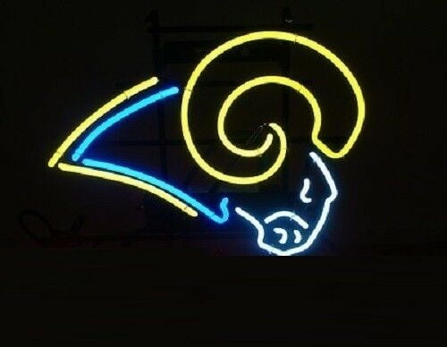 New Los Angeles Rams Corona Official Beer Neon Sign 24" with HD Vivid Printing 