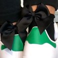 thumbnail image 3 of Flmtop Women Fashion Cotton Solid Color Breathable Hemming Bowknot Short Ankle Socks, 3 of 7
