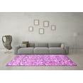 thumbnail image 3 of Ahgly Company Indoor Rectangle Abstract Purple Modern Area Rugs, 8' x 10', 3 of 4