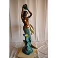thumbnail image 3 of Nifao Mermaid with Clownfish and Turtle Outdoor Fountain Statue, Bronze Garden Water Feature Sculpture for Patio & Yard – Garden Outdoor Decor Sculpture, 32"L x 19"W x 60"H, 3 of 11