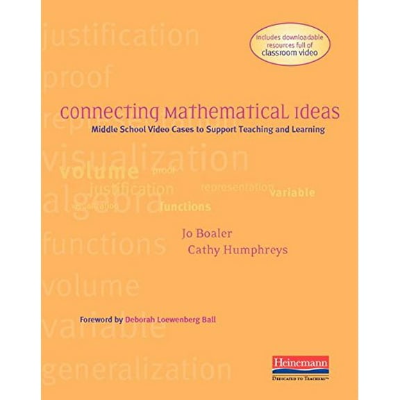 Pre-Owned Connecting Mathematical Ideas: Middle School Video Cases to Support Teaching and Learning (Paperback) 0325078181 9780325078182