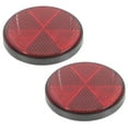 thumbnail image 5 of TOXMENT BESPORTBLE 2.1" Round Reflectors (2-Pack) for Bike/Car/Trailer, 5 of 8
