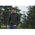 thumbnail image 3 of Aran Men's Irish Wool Traditional Sweater Cable Knitted Pullover Made in Ireland, 3 of 7