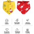thumbnail image 3 of Dog Bandana Christmas Pet Scarf Triangle Pet Bandana, 3 of 5