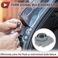 thumbnail image 3 of 1 Conector de Luz de Señal de Giro para Kia Forte 2019 2020 2021 No.92164M7000 3 Pines, 3 of 7