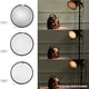 thumbnail image 2 of Reflector 7 "reflector estándar difusor lámpara cortina plato con 10 ° 30 ° 50 ° rejilla de panal para Bowens Mount Studio estroboscópica Flash Light Speedlite Romacci Reflector, 2 of 7