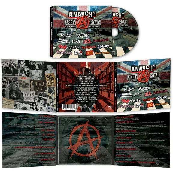 Various Artists - Anarchy On Abbey Road - A Punk Tribute To The Beatles (Var Artists) - Music & Performance - CD