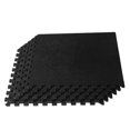 thumbnail image 2 of We Sell Mats 3/8 Inch Thick Interlocking Foam Carpet Tiles Durable Carpet Squares Anti Fatigue Support for Home Office or Classroom Use, 24 in x 24 in, 2 of 4
