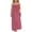 1-Brick Red1024, variant on Kiijoy Girls Sleeveless Backless Maxi Dress Solid Loose Spaghetti Strap Dress, Sizes 7-8