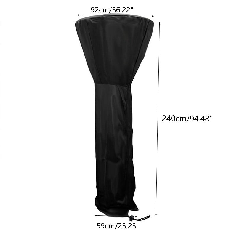 Foldable,Outdoor Patio Gas Heater Cover,Oxford Cloth Cover,Waterproof ...