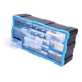 thumbnail image 1 of Cajones de almacenamiento de hardware de PP, organizador de 22 compartimentos para montaje en pared, garaje, oficina, cocina, uso en el baño con Soledad Contenedor de almacenamiento, 1 of 7