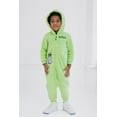 thumbnail image 2 of Sesame Street Oscar the Grouch Cozy Sherpa Zip Up Cosplay Costume Coverall Newborn to Toddler, 2 of 5