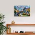 thumbnail image 6 of Epic Graffiti 'Rome Italy Piazza Navona' by Pedro Gavidia, Canvas Wall Art, 18"x12", 6 of 8