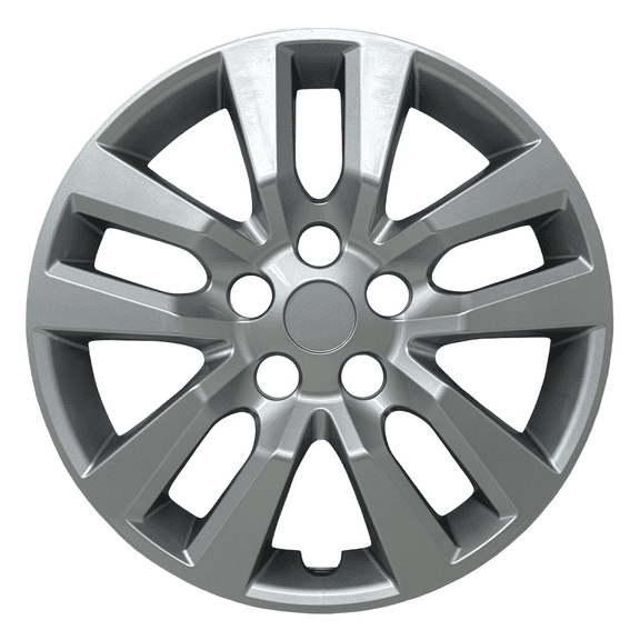 HubStar Hubcap Replacement for Nissan Altima 2013-2018, 16-inch Premium Wheel Cover, Silver (1 Piece)