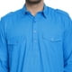 SKAVIJ Hommes Kurta Pyjama Mis Pathani Style Indien Robe Décontractée Turquoise XL – image 3 sur 6