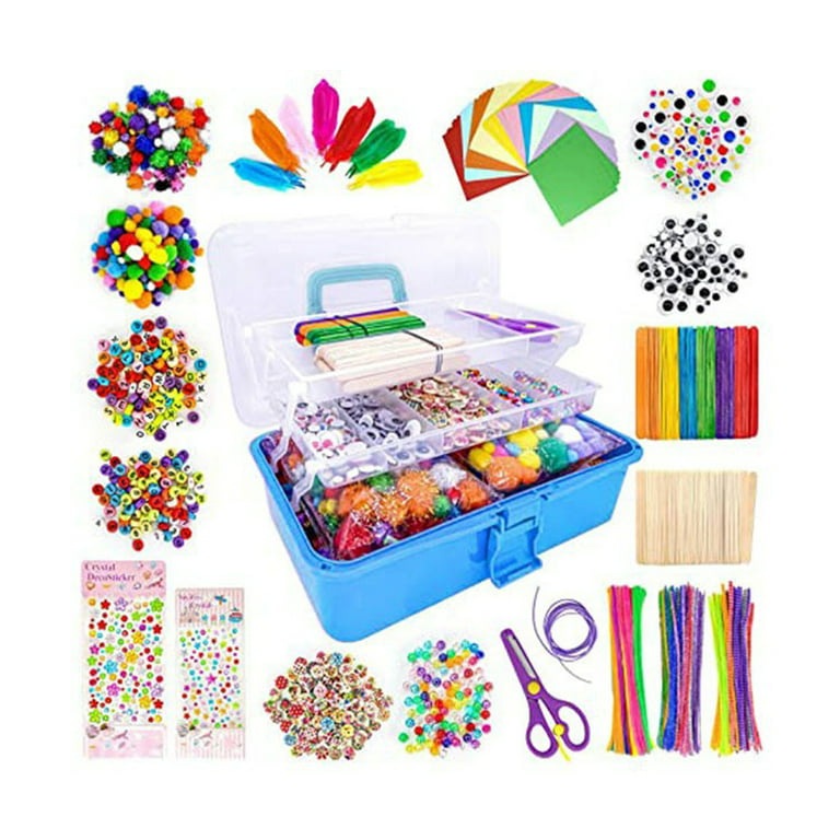 2000pcs arts craft supplies for kids