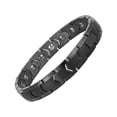 thumbnail image 1 of Pulsera magnética de acero inoxidable, pulsera de energía negativa, joyería para hombre, pulsera de terapia magnética, 1 of 2