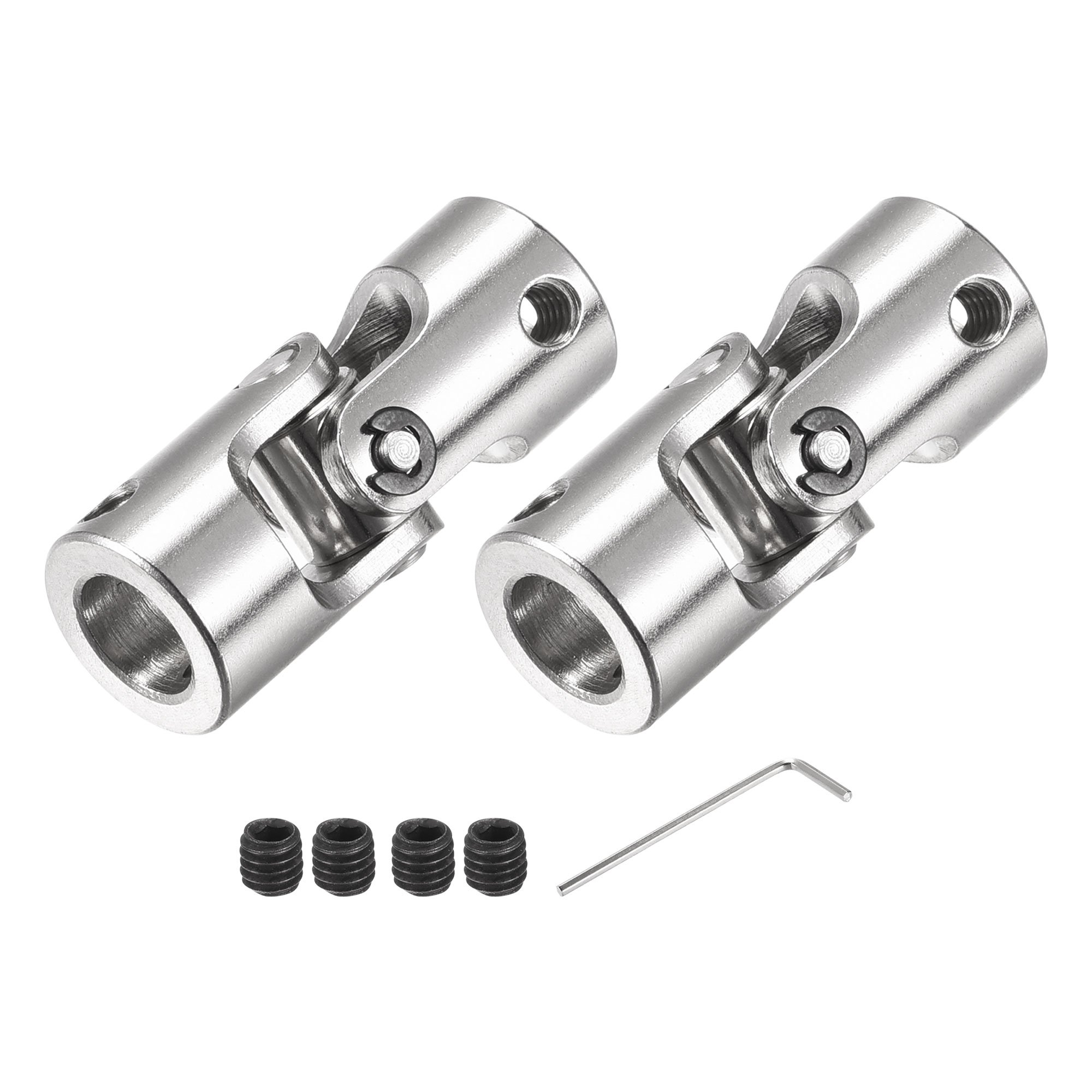 JZK Lot de 4 raccords à bride pour arbres de moteur modèle 6 mm JZK Lot de 4 raccords à bride pour arbres de moteur modèle 6 mm