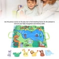 thumbnail image 3 of Juego Sensorial De Agarre, Juego De Aprendizaje De Colores, Tapete De Juego De Animales, Juguete De Educación Temprana Para Niños De 1 A 3 Años, 3 of 7