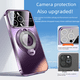 thumbnail image 4 of Aplicable a iPhone 14 Pro Max Frosted Nano AG Funda para teléfono con ventana grande con etiqueta magnética y fugas para Apple 13, 4 of 5