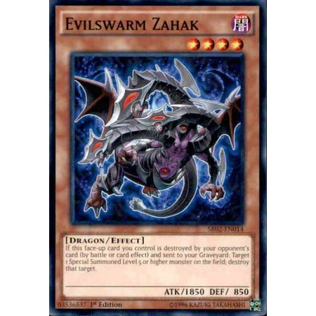 Dragon Rise - YuGiOh Rise of the True Dragons Structure Deck Evilswarm Zahak SR02-EN014