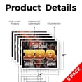 thumbnail image 2 of Fresh Cooked BBQ Take Out Catering Yard Sign 5 Pack of 18 Inch x 24 Inch Single Sided Weatherproof Heavy-Duty Plastic with Stake | Delicious Meals, Party Events, Reliable Service | Made, 2 of 7