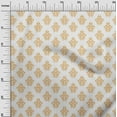 thumbnail image 3 of oneOone Cotton Poplin Mustard Yellow Fabric Block Fabric For Sewing Printed Craft Fabric By The Yard 42 Inch Wide-HN, 3 of 6