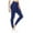 Navy, variant on OSOLU Women Yoga Highly Elastic Body Shaping Leggings Plus Size High Waist Compression Leggings Lifting Seamless Tummy Pants Workout Stretchy Running Tummy Control Joggers Bottoms Navy S