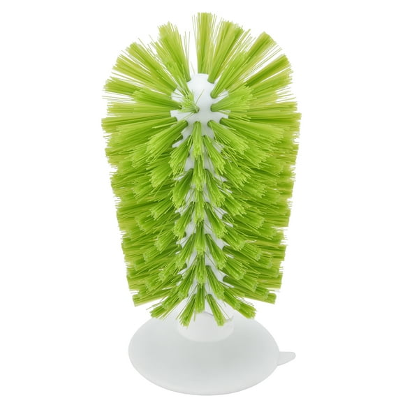 Cepillo de limpieza de vidrio BuyWeek Cepillo para fregar de cocina con ventosa de nailon ABS