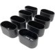 thumbnail image 1 of 8 Pack Chair Leg Caps 30x15mm Oval Tubing Garden Chair Leg Caps, 1 of 4