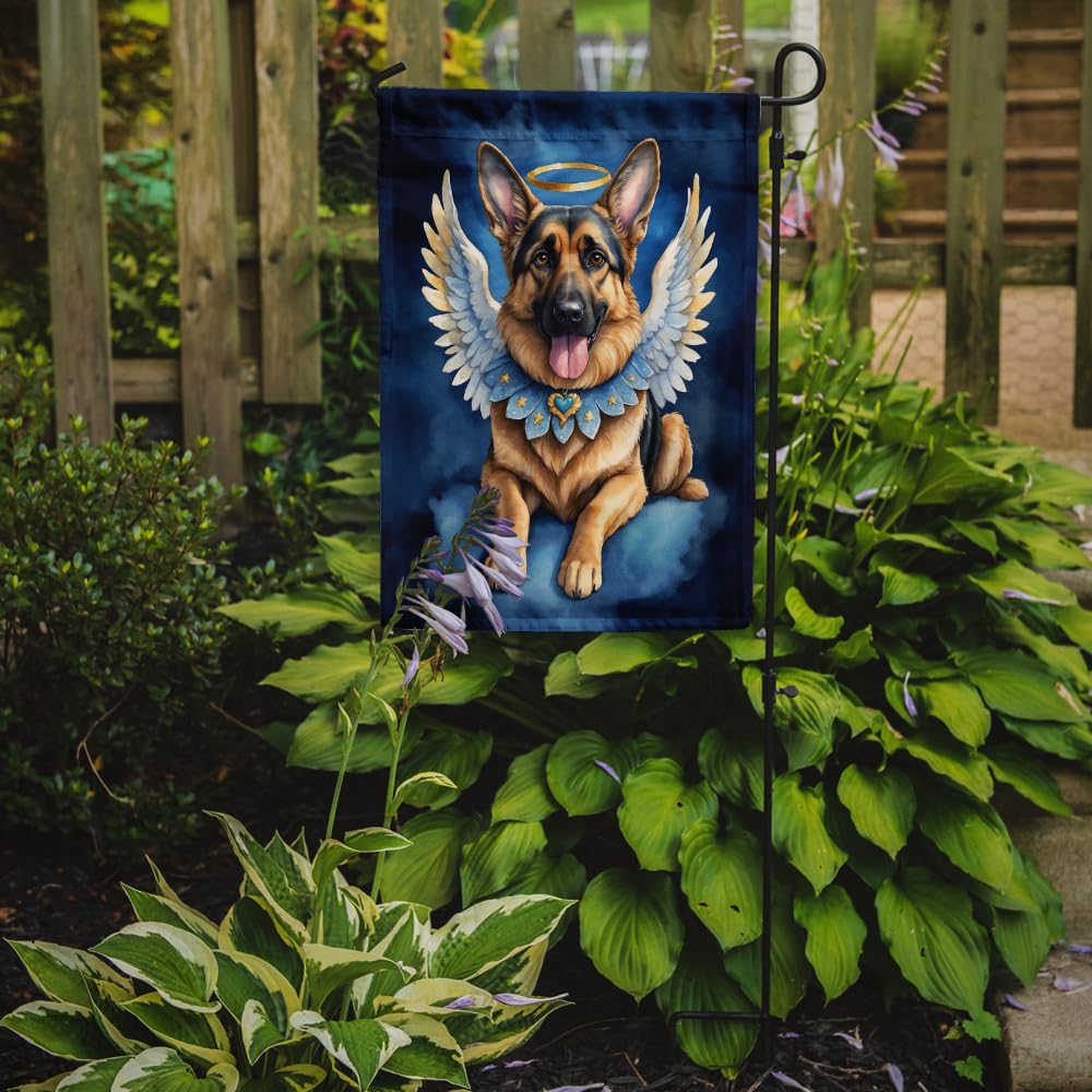 Bluetick Coonhound My Angel Garden Flag 11.25 in x 15.5 in