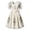 Beige, variant on Oktoberfest Outfits Women Costume short sleeve German Bavarian Dirndl Dress for Halloween Cosplay Carnival