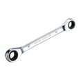 thumbnail image 5 of Double Box End Ratcheting Wrench (10x11mm) Metric 72 Teeth 12 Point Ratchet Spanner Tools, CR-V, 5 of 5