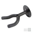 thumbnail image 1 of 4Pcs Guitar Wall Mount Hanger Hook Acoustic Electric Bass Metal Holder Round Black Universal Instrument Accessories, 1 of 4