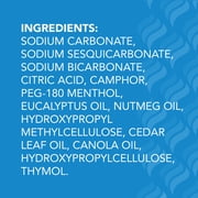 Vicks VapoShower Tablets, Menthol Scent Soothing Non-Medicated Shower Steamers, 3 Count