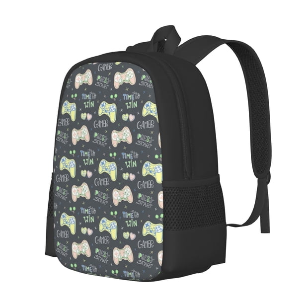 Easygdp Gamers Mochila de Gran Capacidad Minimalista Ideal para Escuela, Viajes y Uso Diario