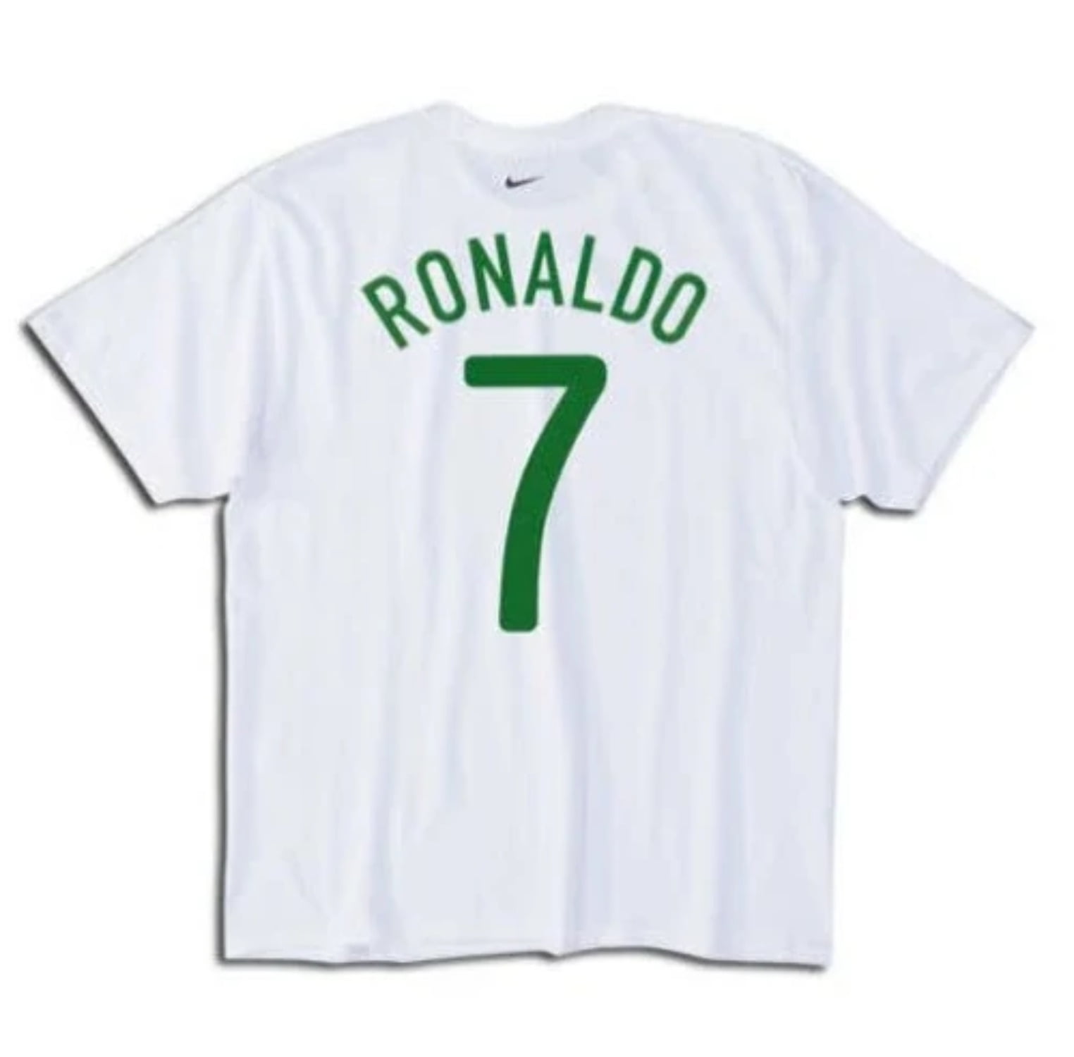 Nike Ronaldo CR7 Basic Soccer Shirt - White M - Walmart.com