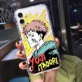 thumbnail image 5 of Funda de teléfono de TPU suave para IPhone, 13, 12, 11, 14 Pro Max, 15 Pro Max, XR, X, XS, Anime japonés, Jujutsu, Kaisen, Satoru, Gojo, Yuta, 5 of 5