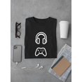 thumbnail image 3 of Game Mode On T-Shirt Men -Image by Shutterstock, Male 5X-Large, 3 of 4
