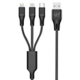 thumbnail image 2 of Cable 3 en 1 STF 1.8m Negro, 2 of 4