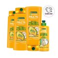 thumbnail image 1 of Kit Shampoo, Acondiacionador y Crema para peinar 10 en 1 Garnier Fructis Nutritivo Aguacate, Mango, Coco de 650ml y 650ml y 300ml, 1 of 4