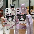 thumbnail image 2 of Sanrio Kuromi-fundas de teléfono con dibujos animados en 3D para iPhone 14, 13, 12, 11 Pro Max, Mini, XR, XS MAX, 8, X, 7, funda de silicona suave anticaída, Y2k, niñas Fivean unisex, 2 of 2