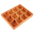 thumbnail image 3 of Wooden Storage Divider Box Wooden Succulent Planter Tray Compartment Flowerpot Tray, 3 of 9