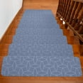 thumbnail image 4 of Non-Slip Carpet Stair Treads, Self Adhesive Step Mats, Polypropylene, Non-Slip Backing, Easy Application, Modern Design, Home Use, Entryway Stair Treads, Decorative Rugs TOPLIU, 4 of 8