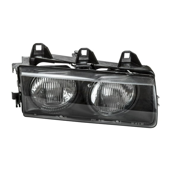 TYC 20-3667-00 Headlight Light Lamp Right Passenger Side New Warranty Fits select: 1998-1999 BMW 323, 1996-1999 BMW 328
